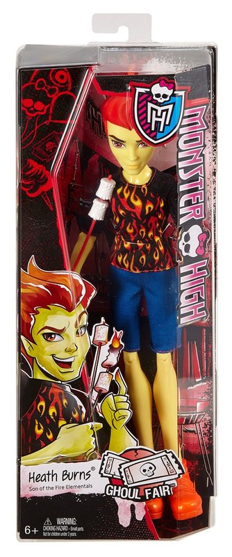 heath burns doll