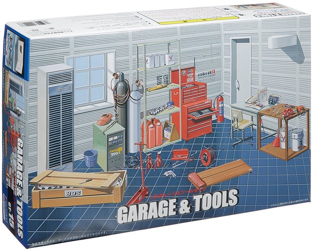 1/24 Garage &amp; Tools - Model Set | at Mighty Ape Australia