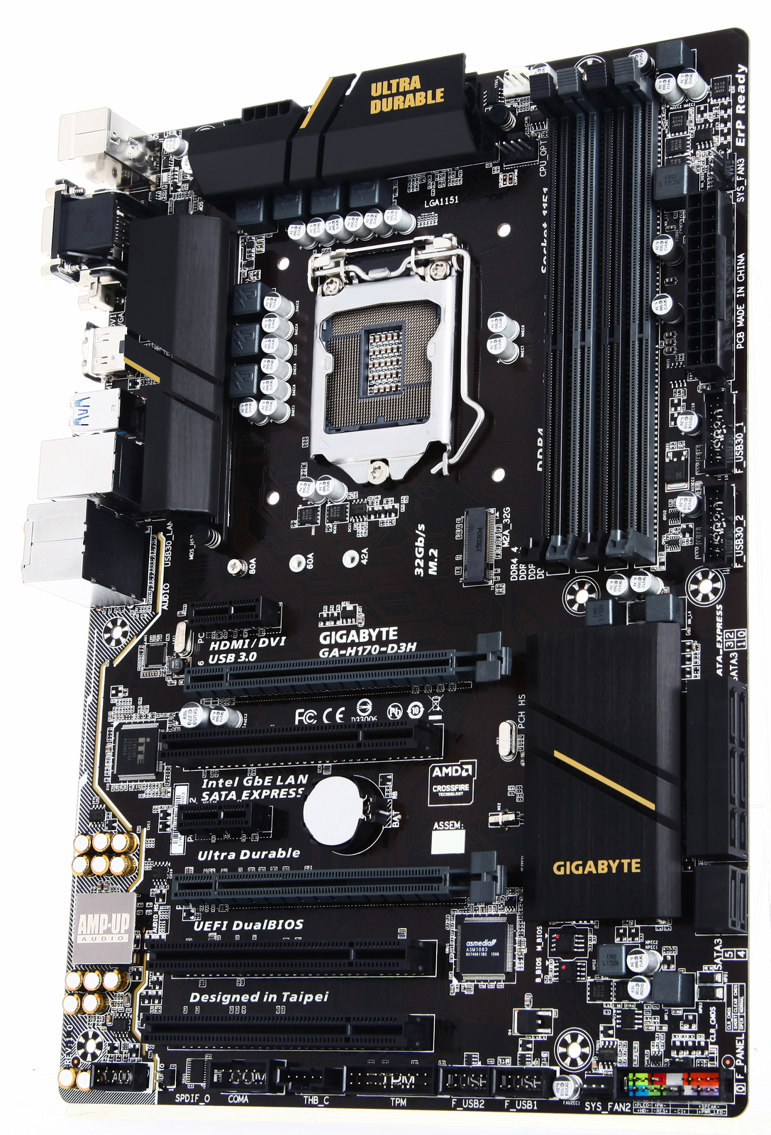 Gigabyte Ga H170 D3h Motherboard