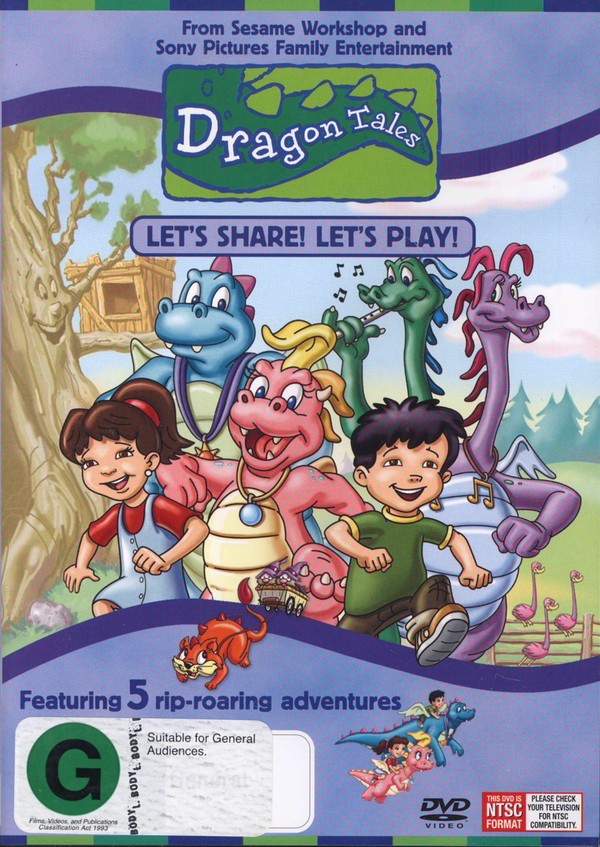 Dragon Tales - Let's Share! Let's Play! on DVD image