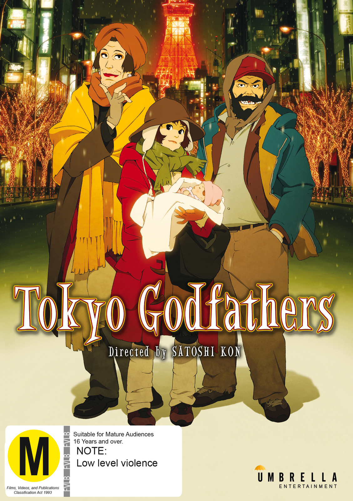 Tokyo Godfathers on DVD image
