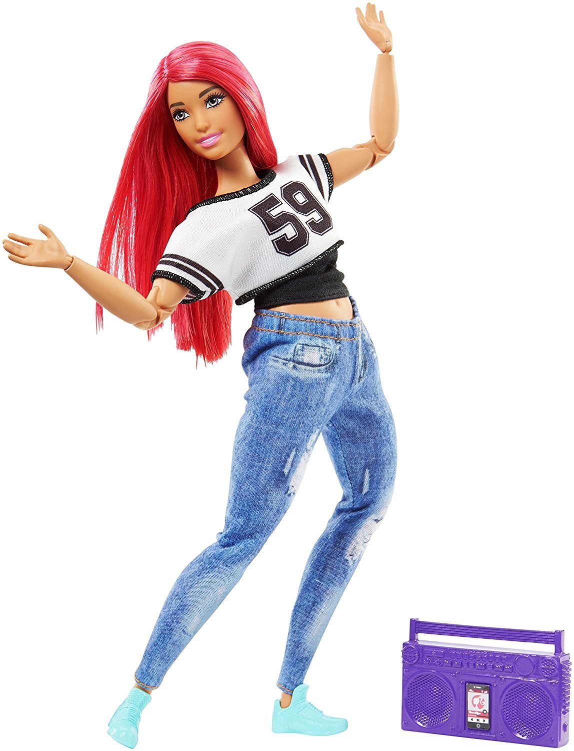 Barbie: Made to Move - Dancer Doll (Pink) image