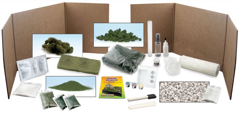 Woodland Scenics Mountain Diorama Kit