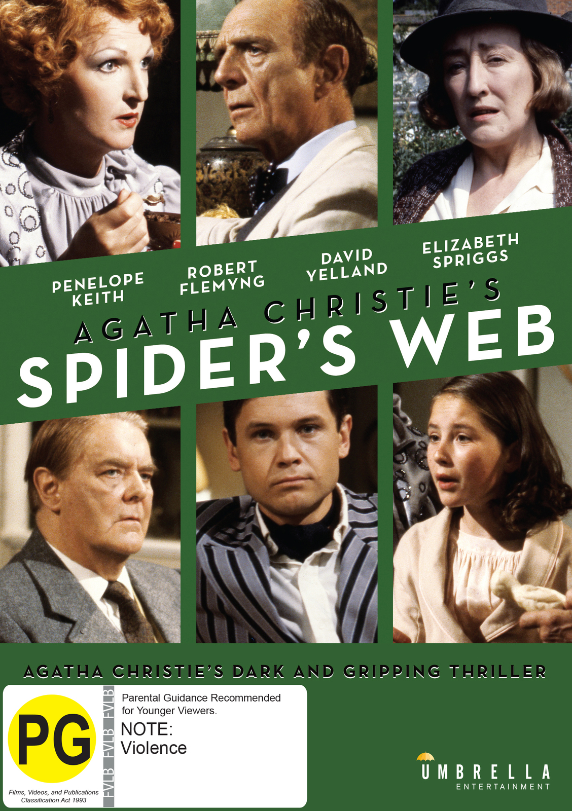 Agatha Christie's Spiders Web on DVD image