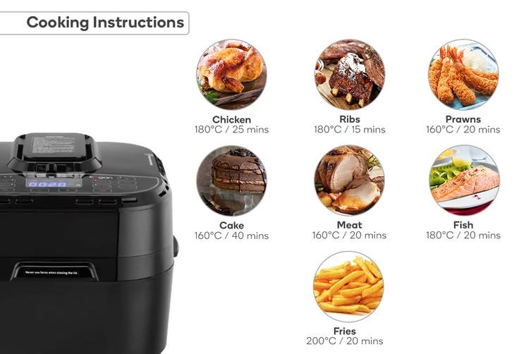 Buy Kogan 10L Digital Multifunction Air Fryer at Mighty Ape NZ