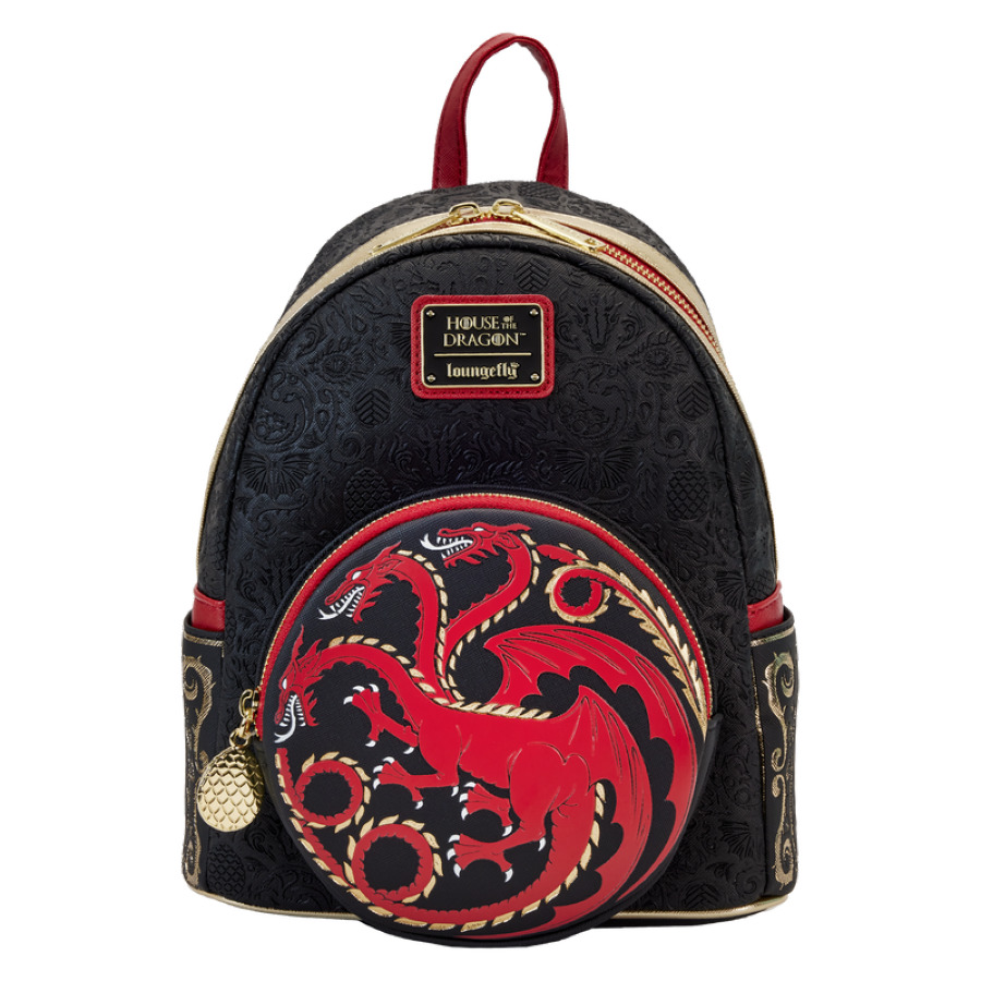 House Of The Dragon, House Targaryen Mini Backpack at Mighty Ape NZ