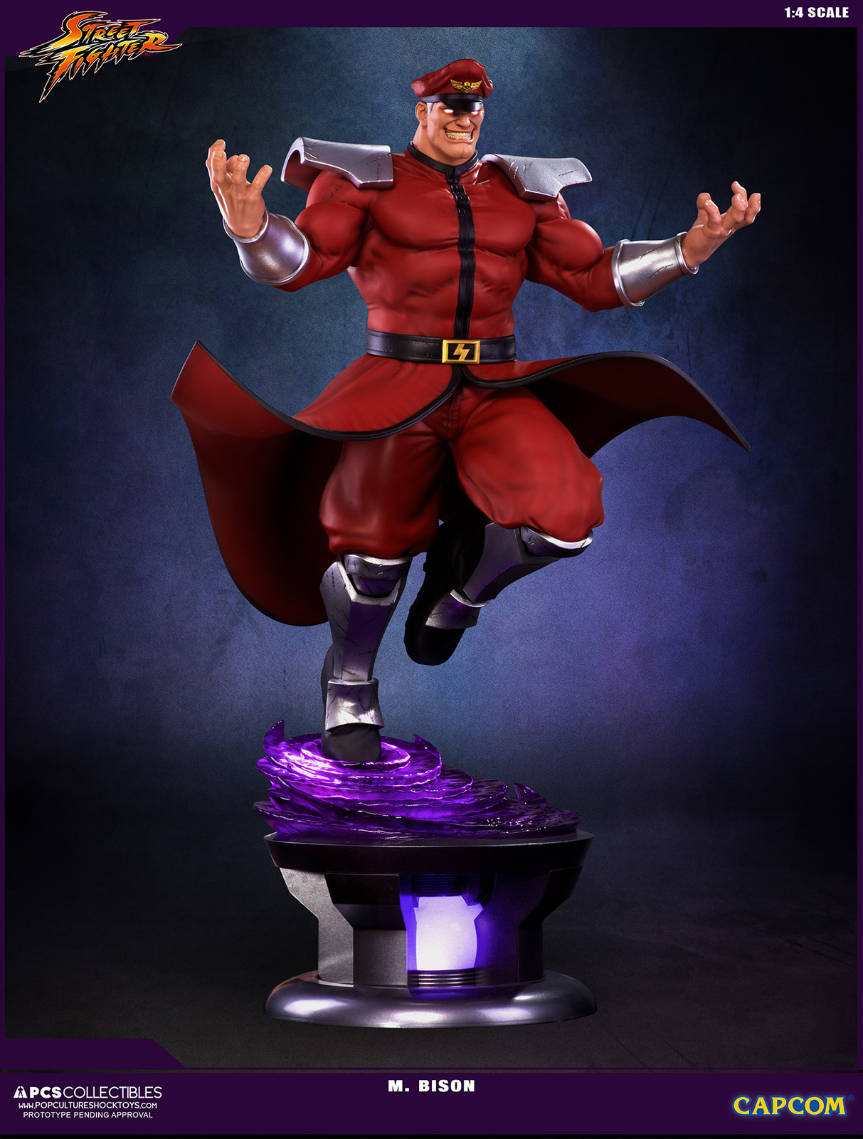 Streetfighter V - M Bison 1:4 Scale Statue image