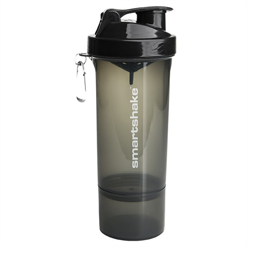 Smartshake Slim Protein Shaker - Gunsmoke Black (500ml)