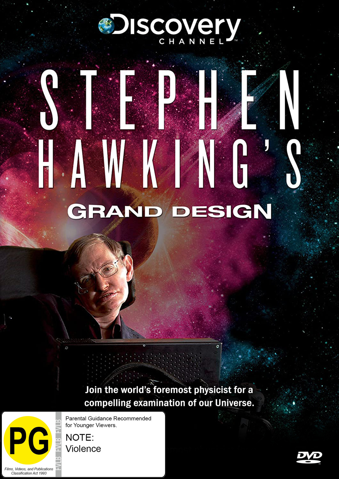 Stephen Hawking's Grand Design on DVD image