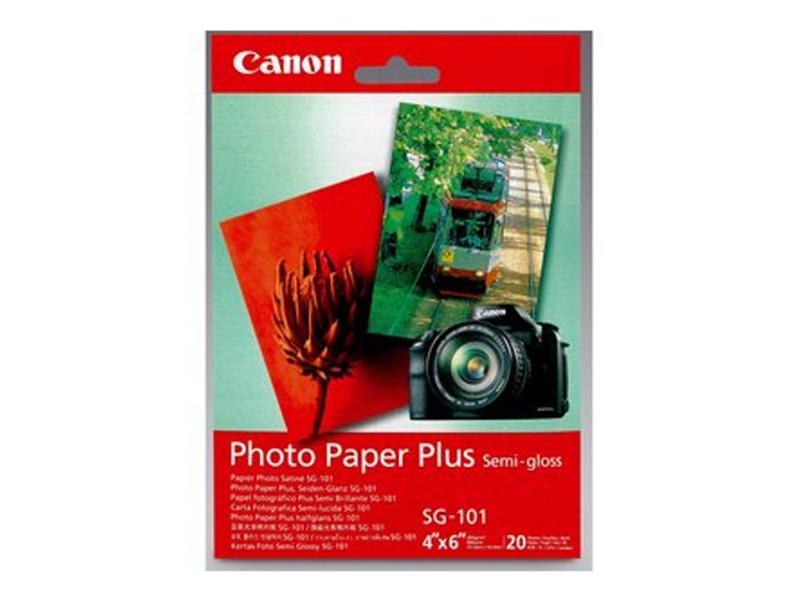 Canon Photo Paper Plus Semi-Gloss 4X6 20pack image