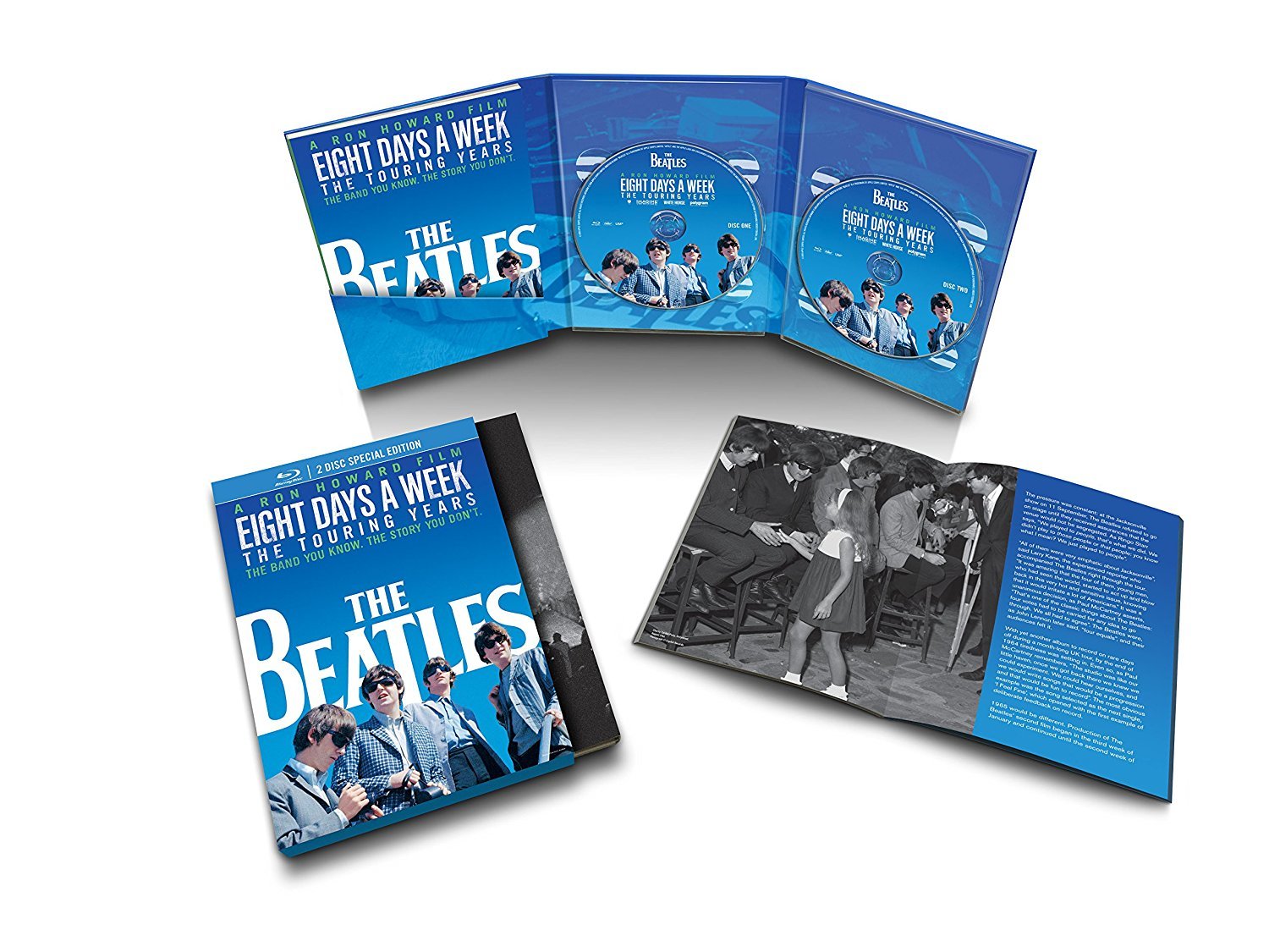 The Beatles: Eight Days a Week - The Touring Years (Deluxe DigiBook Edition) on Blu-ray