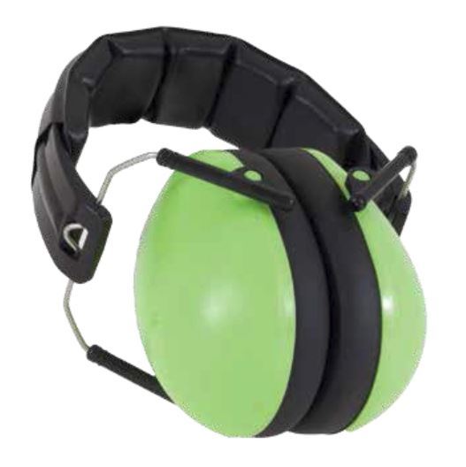 Banz Earmuffs - Lime Green