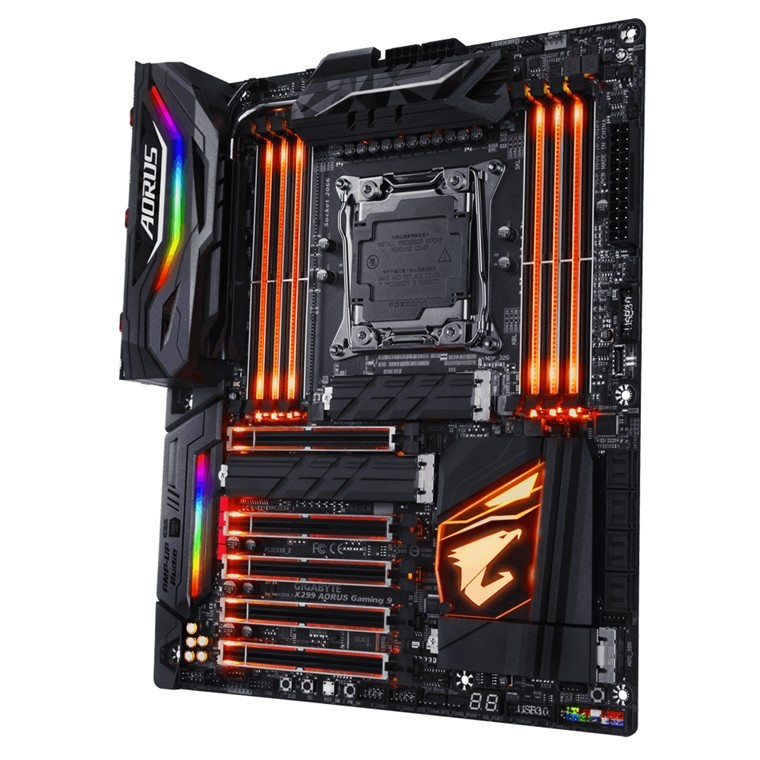 Gigabyte Aorus X299 AORUS Gaming 9 ATX X299 Motherboard image