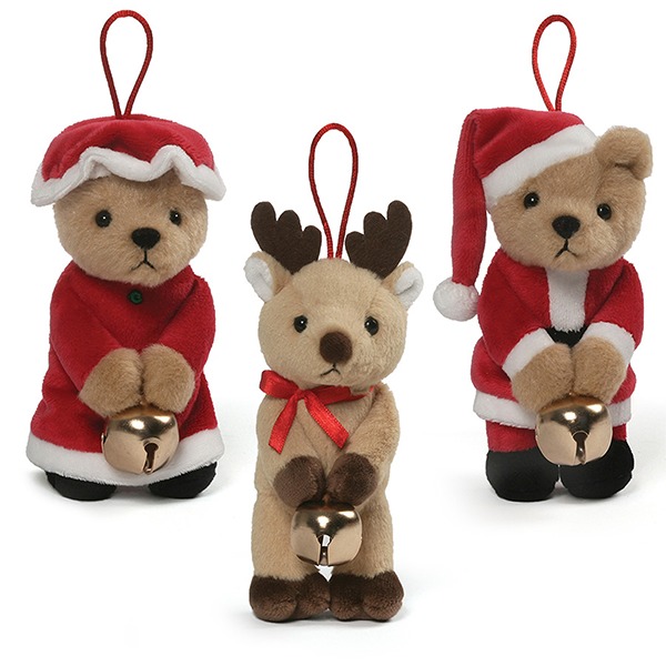 Gund Plush Jingle Ornament