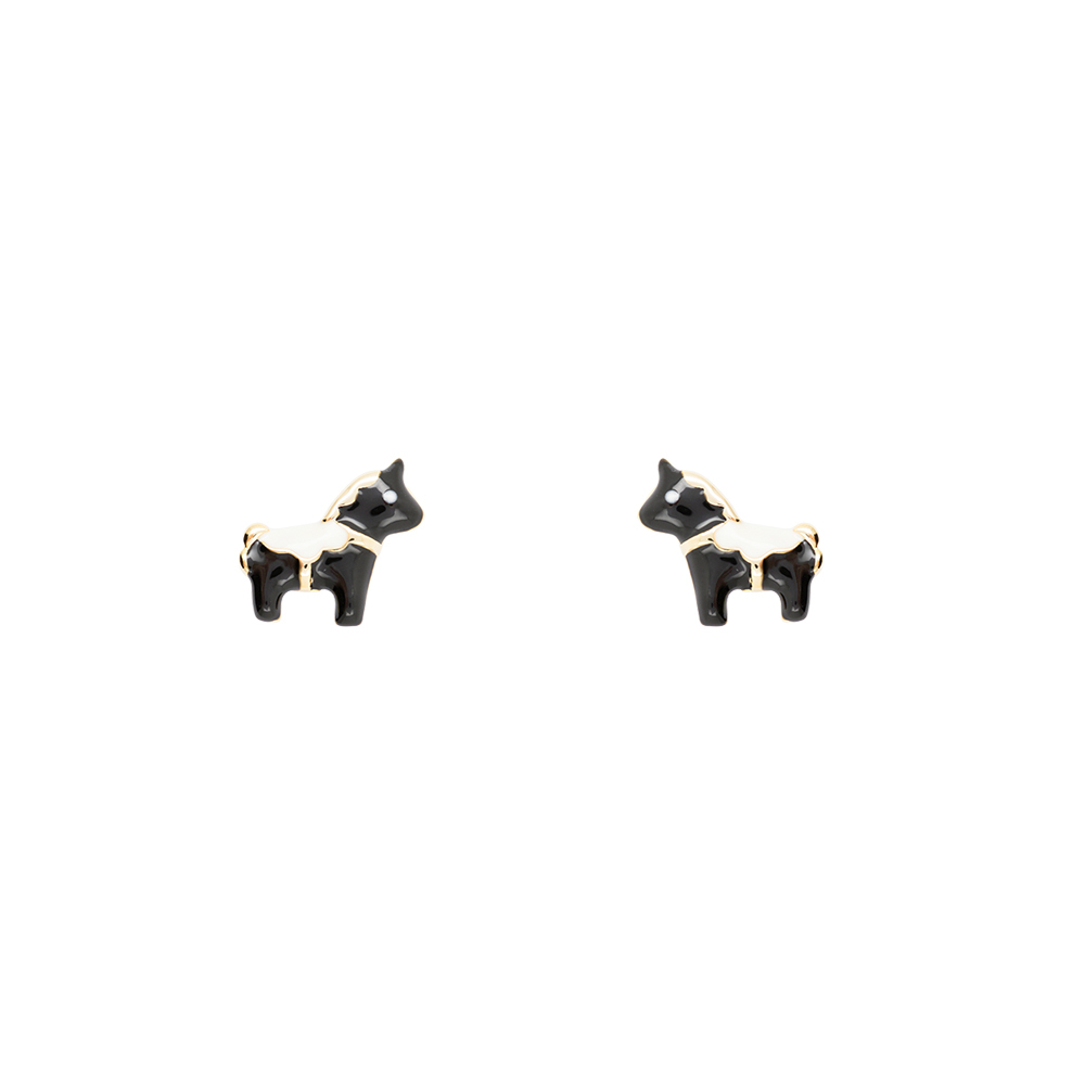 Short Story: Earring Unicorn Black image