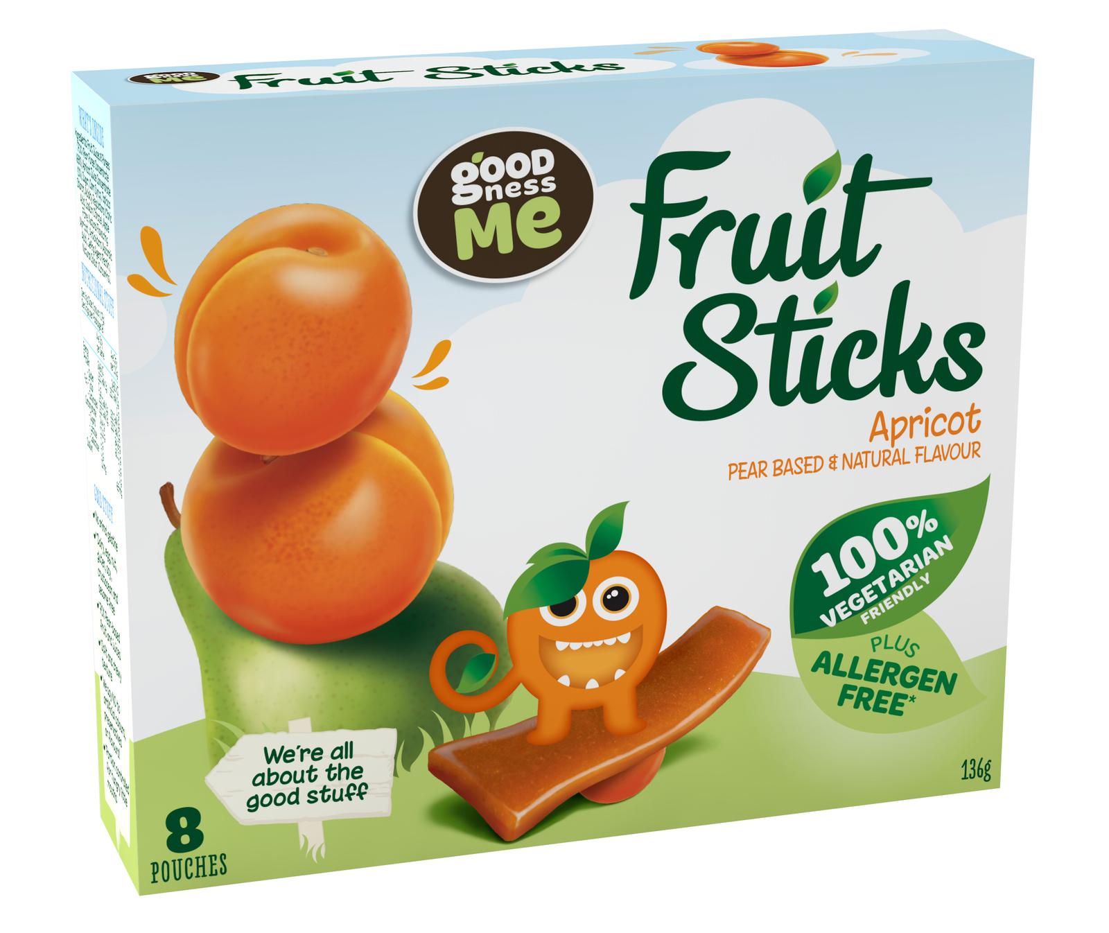 Goodness Me fruit Sticks (136g) at Mighty Ape NZ