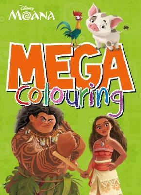 Disney Moana Mega Colouring by Parragon Books Ltd image