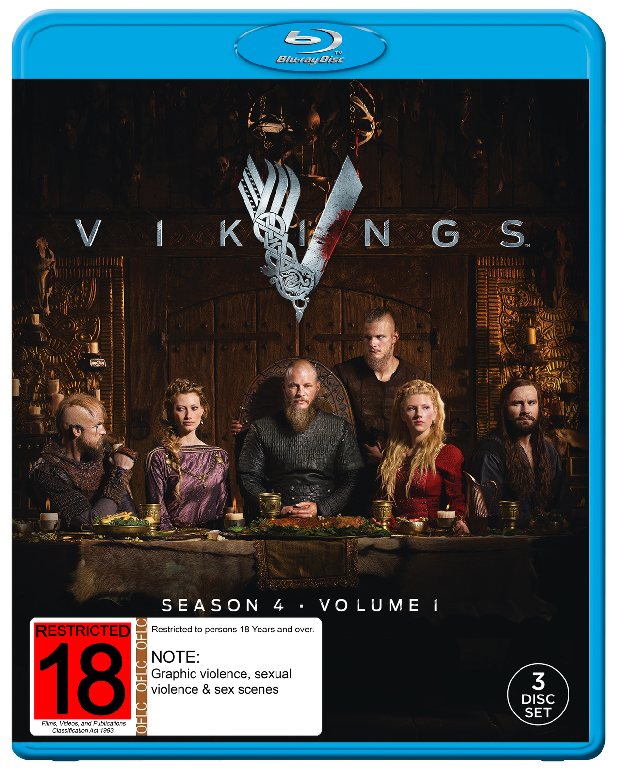 Vikings: Season 4 - Volume 1 on Blu-ray image