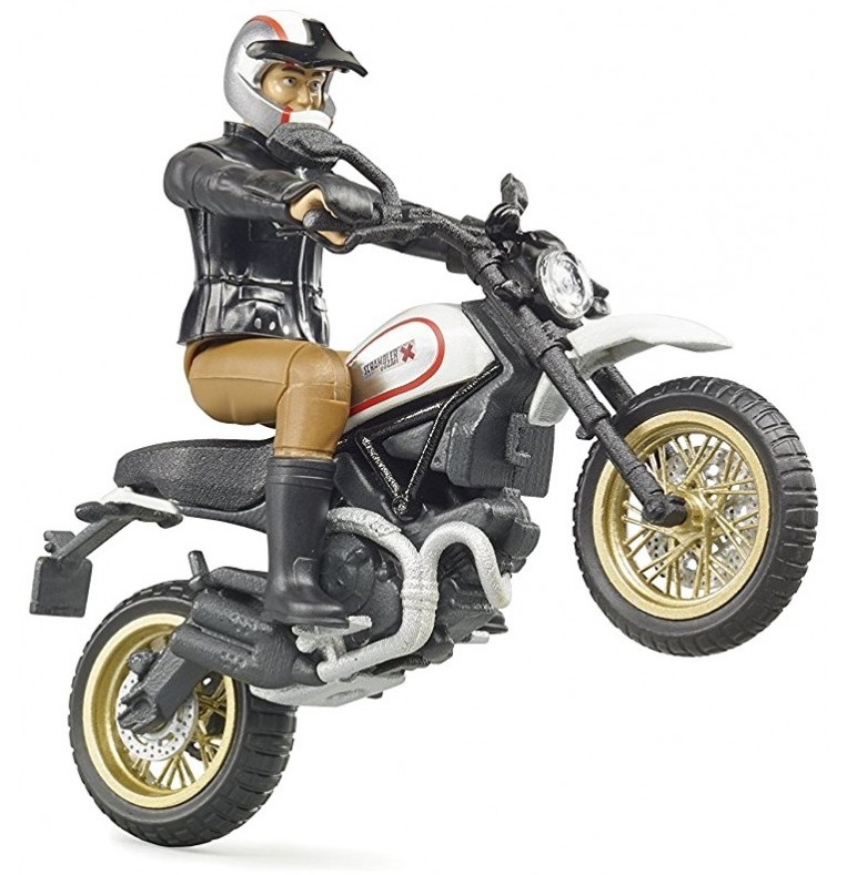 Bruder Ducati Scrambler Desert Sled Toy At Mighty Ape Australia