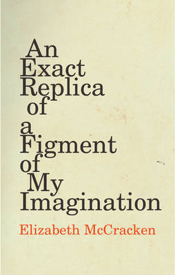 An Exact Replica of a Figment of My Imagination by Elizabeth McCracken image