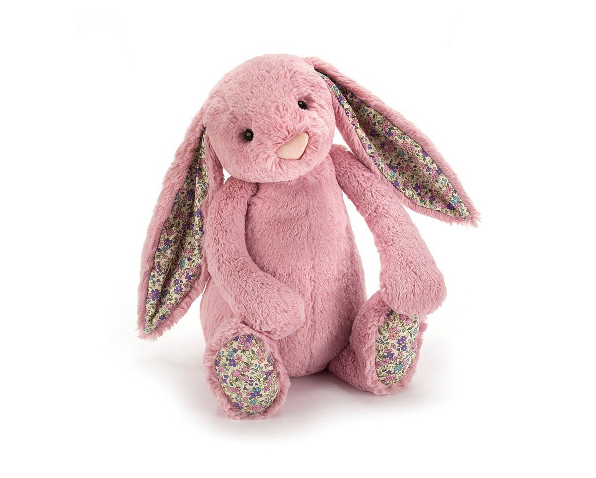 Jellycat: Bashful Bunny - Tulip Pink and Floral image