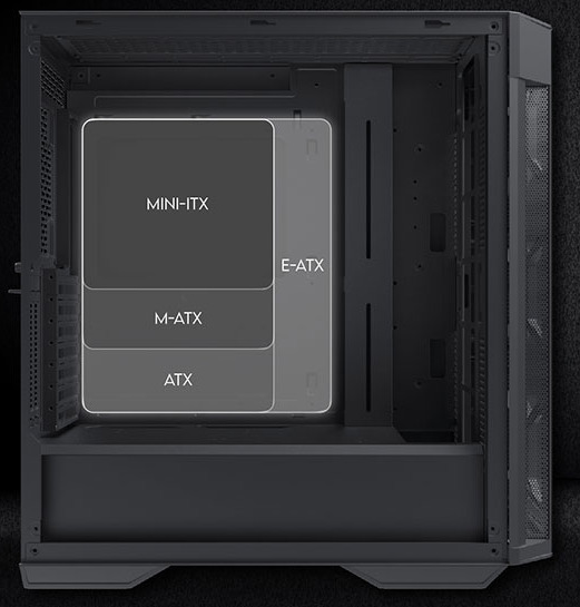 Xigmatek Vera Tempered Glass Mid Tower Case image