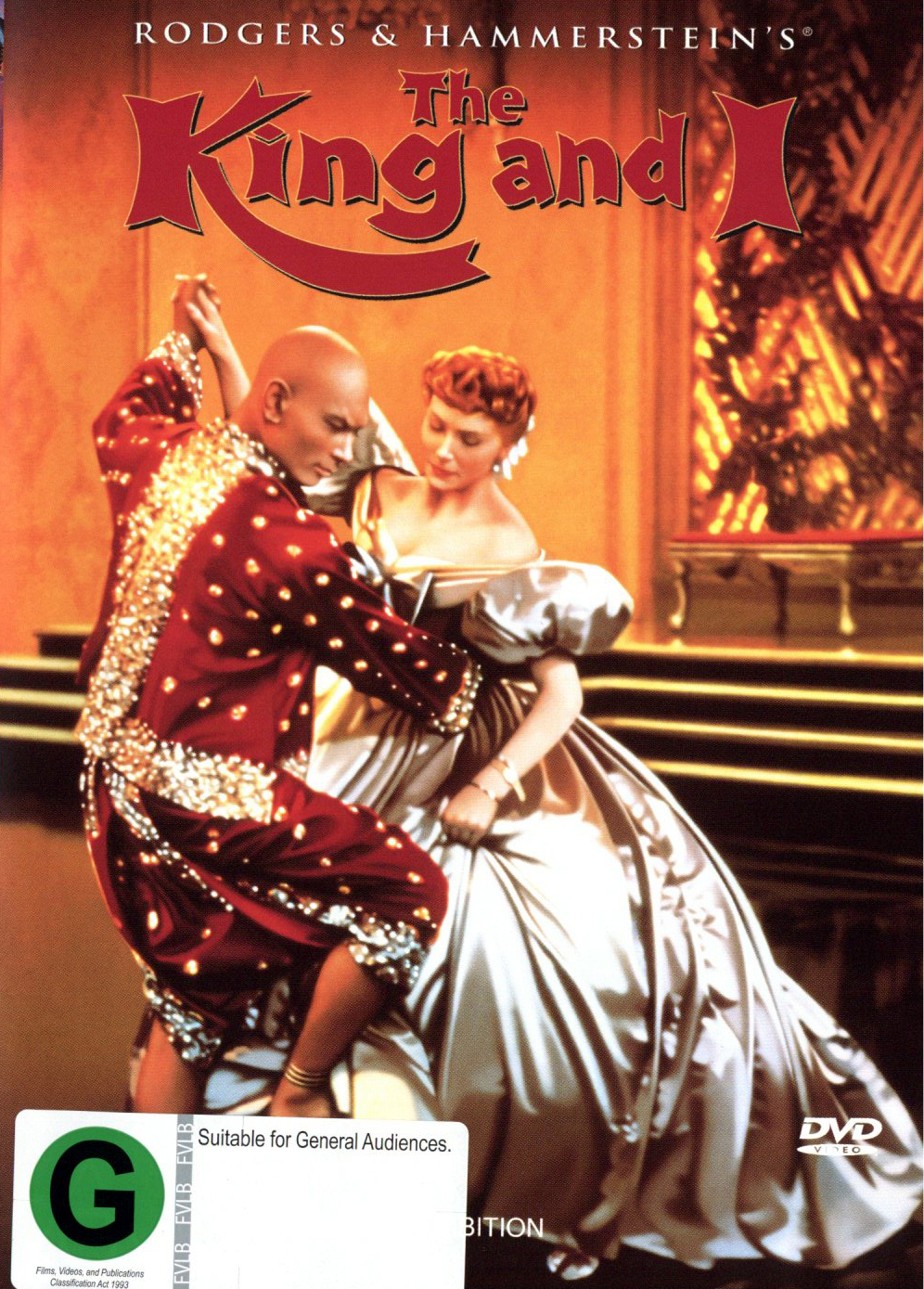 The King and I on DVD image