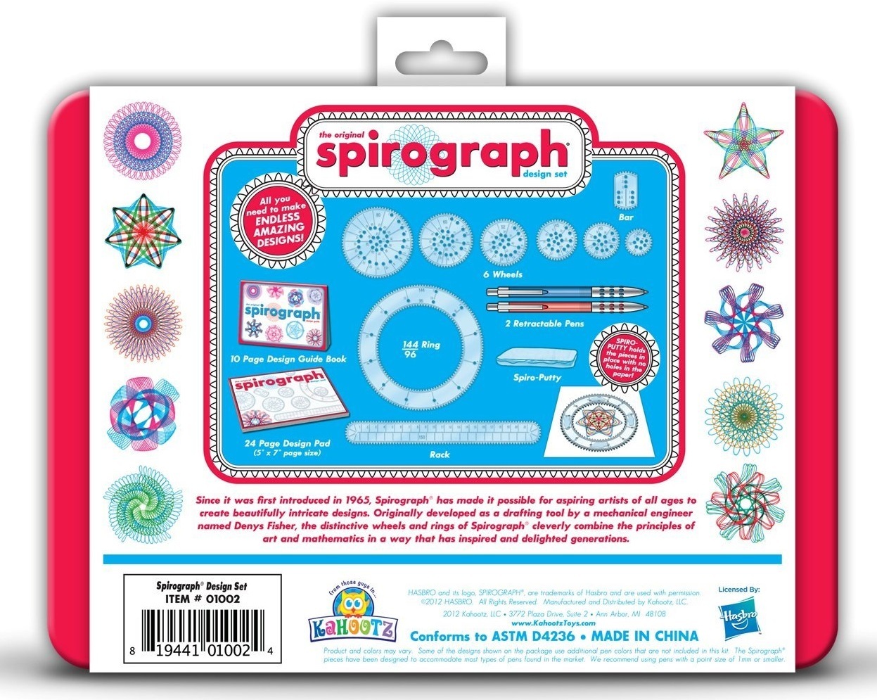 Spirograph - Tin Design Set