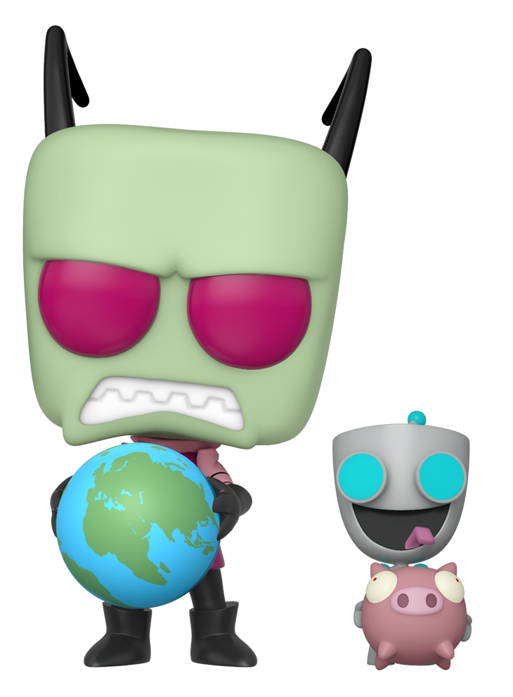 Invader Zim - Zim & Gir - Pop! Vinyl Figure image