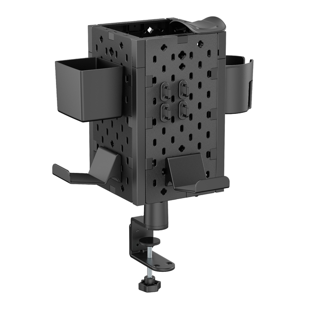 Buy Gorilla Office Rotating Peg Board Kit Black at Mighty Ape NZ