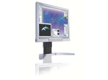 Philips 170P7ES 17 LCD Monitor 8ms DVI ERGO Base image