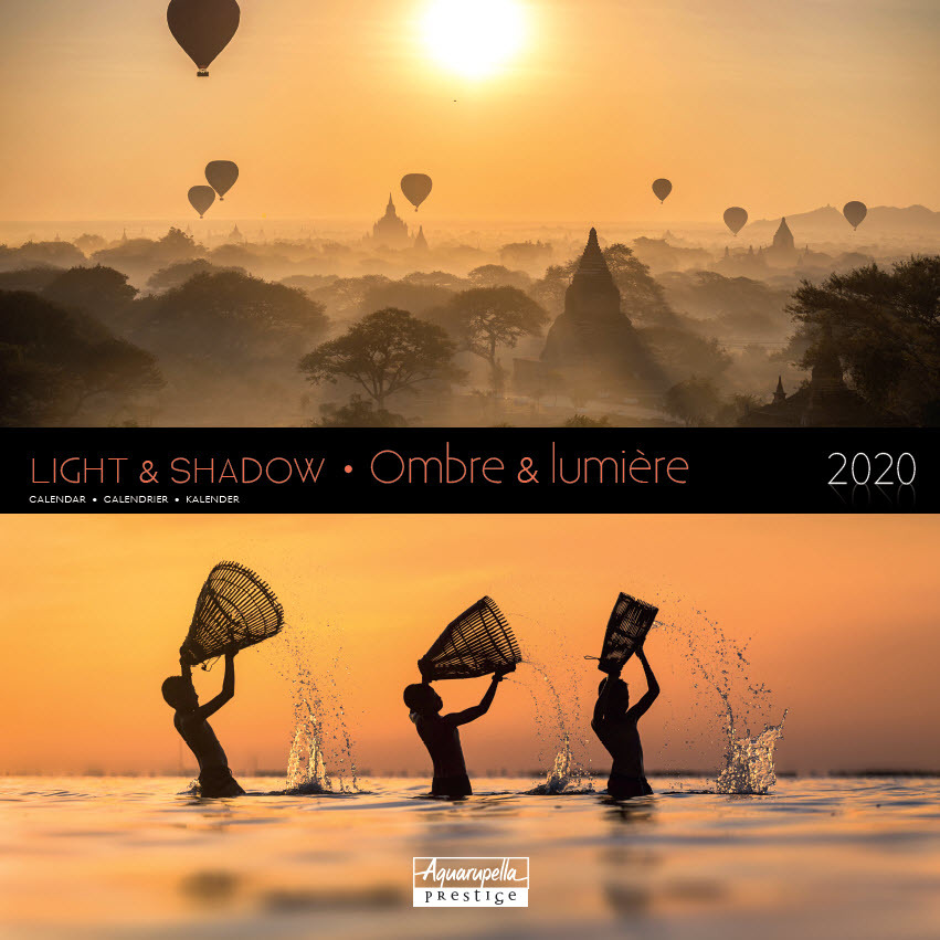 Aquarupella: 2020 Wall Calendar - Light & Shadow image