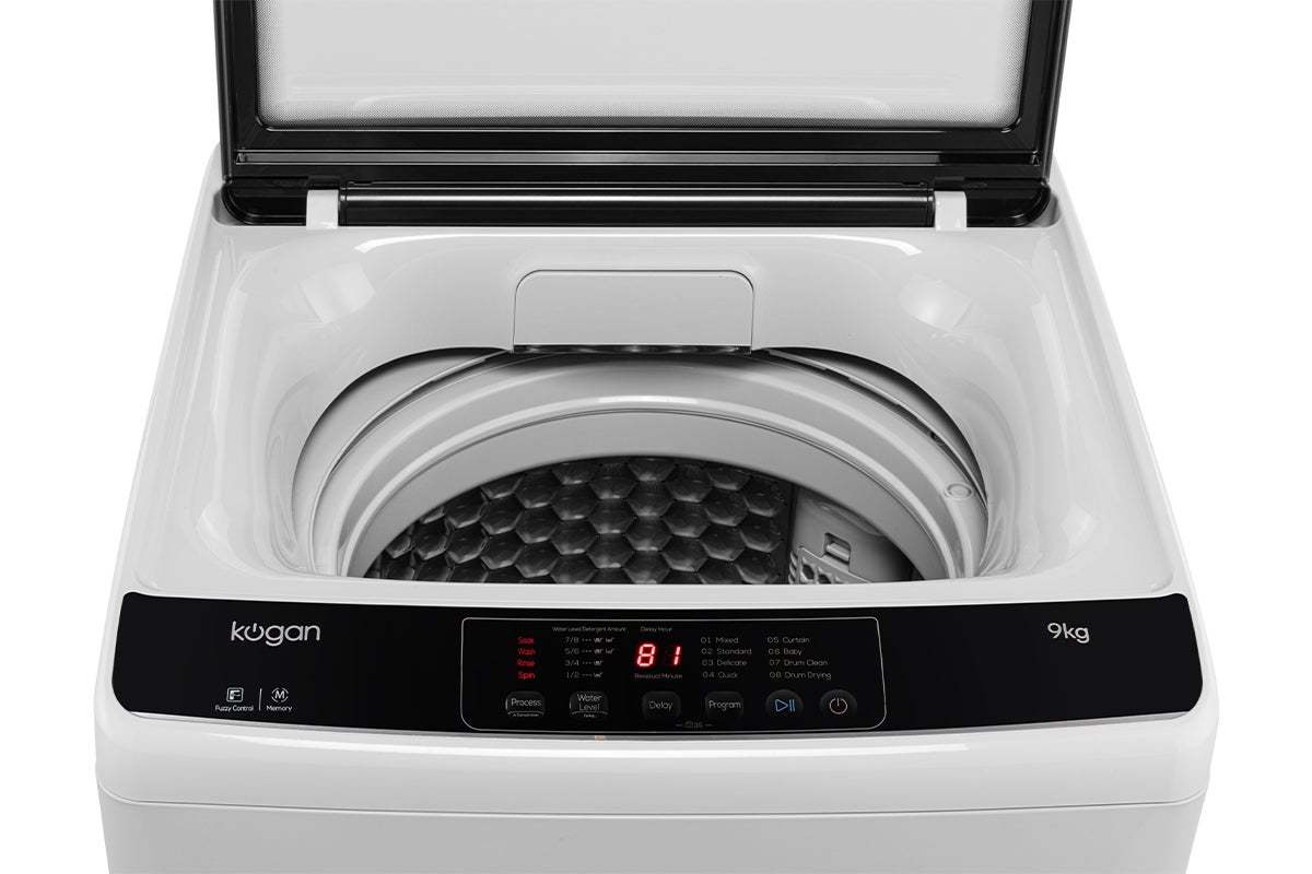 Buy Kogan 9kg Top Load Washing Machine Grey at Mighty Ape NZ