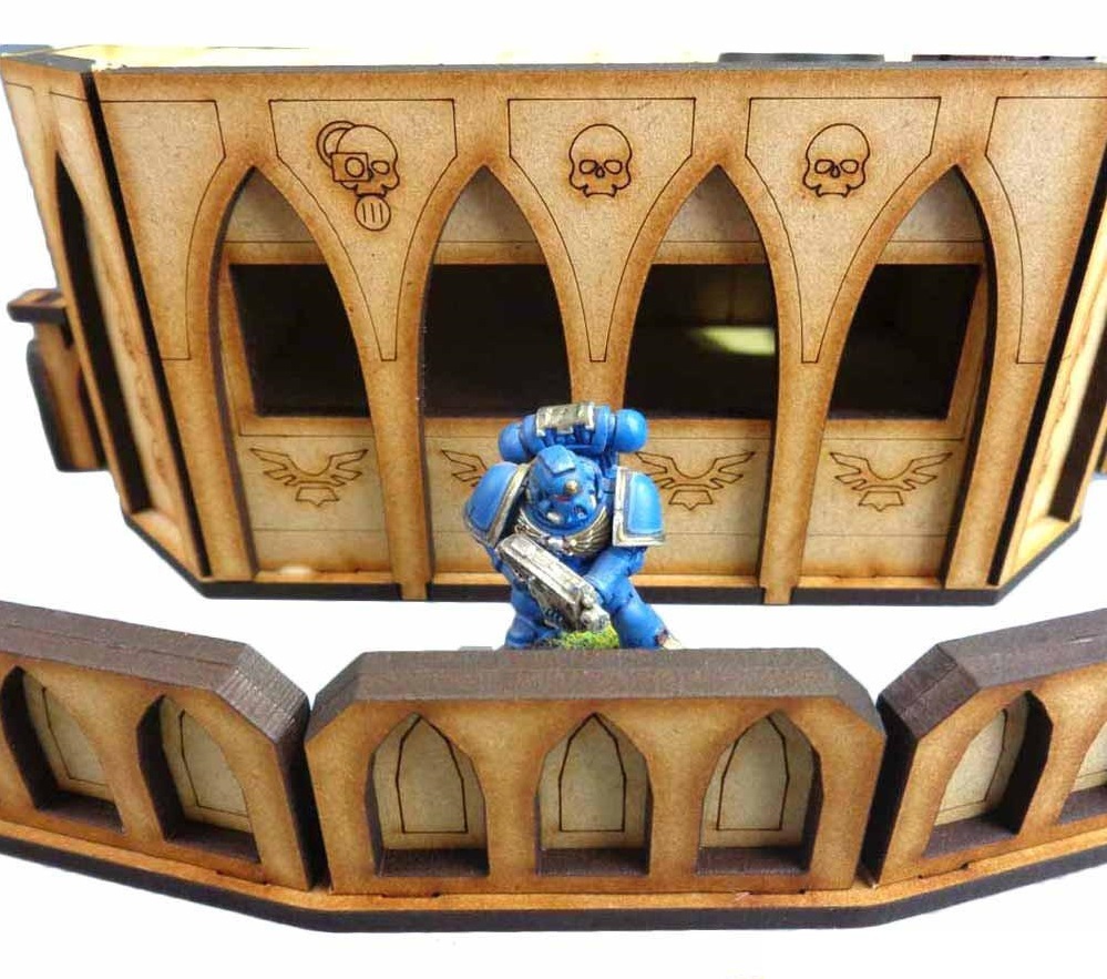 TTCombat: Tabletop Scenics - Gothic Bunker Mk II image