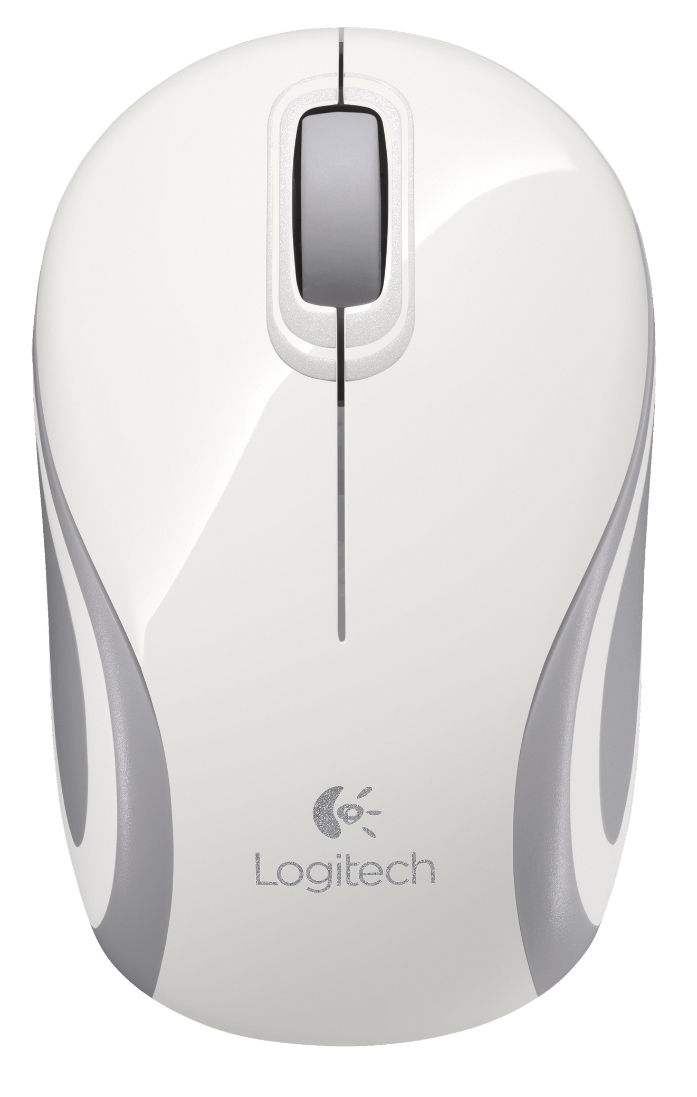 Logitech M187 Wireless Mini Mouse (White) image