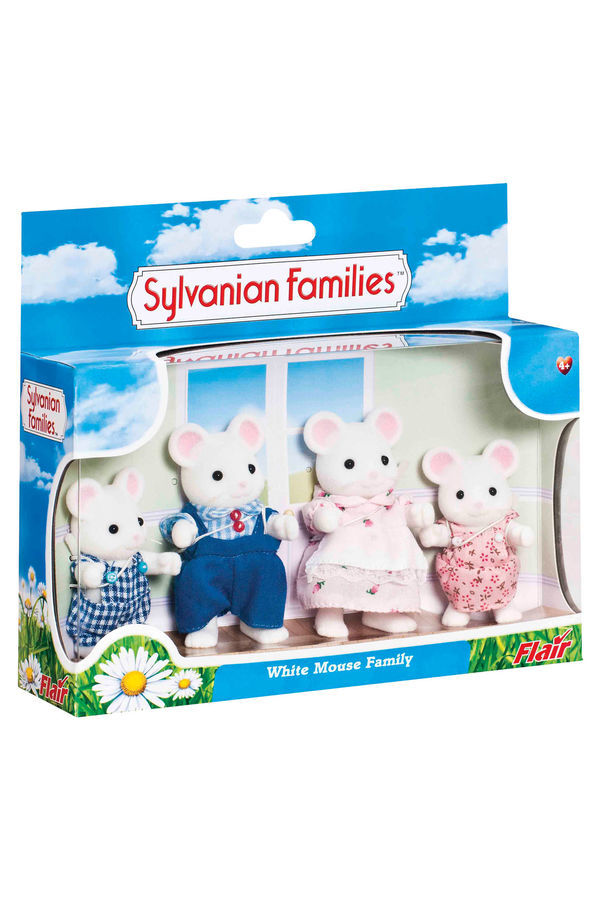 Buy Sylvanian Families White Mouse Family at Mighty Ape NZ