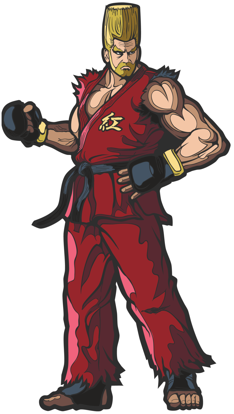 Tekken 7: Paul Phoenix (#12) - FIGPiN image