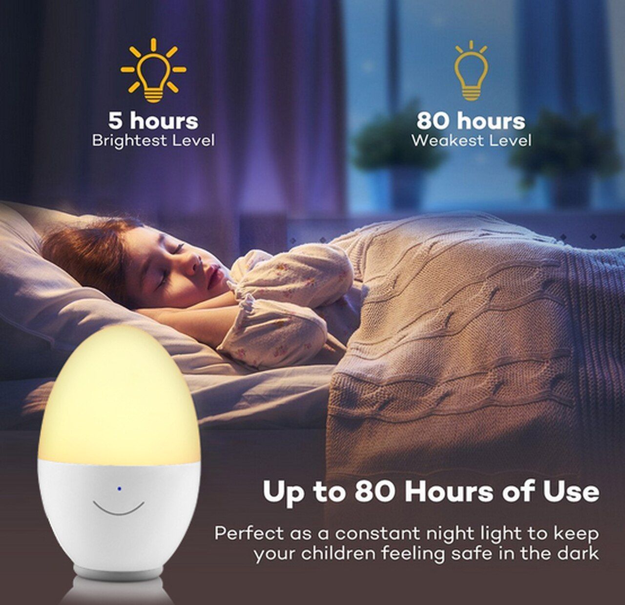 Rechargeable Night Light at Mighty Ape Australia