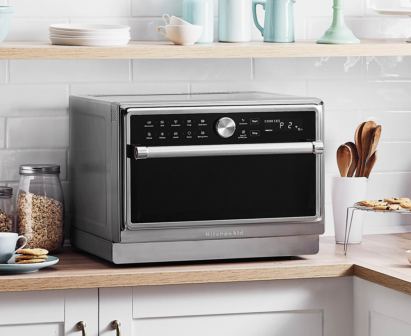 Buy KitchenAid Basic Assist Culinary Microwave Oven 33L at Mighty Ape NZ