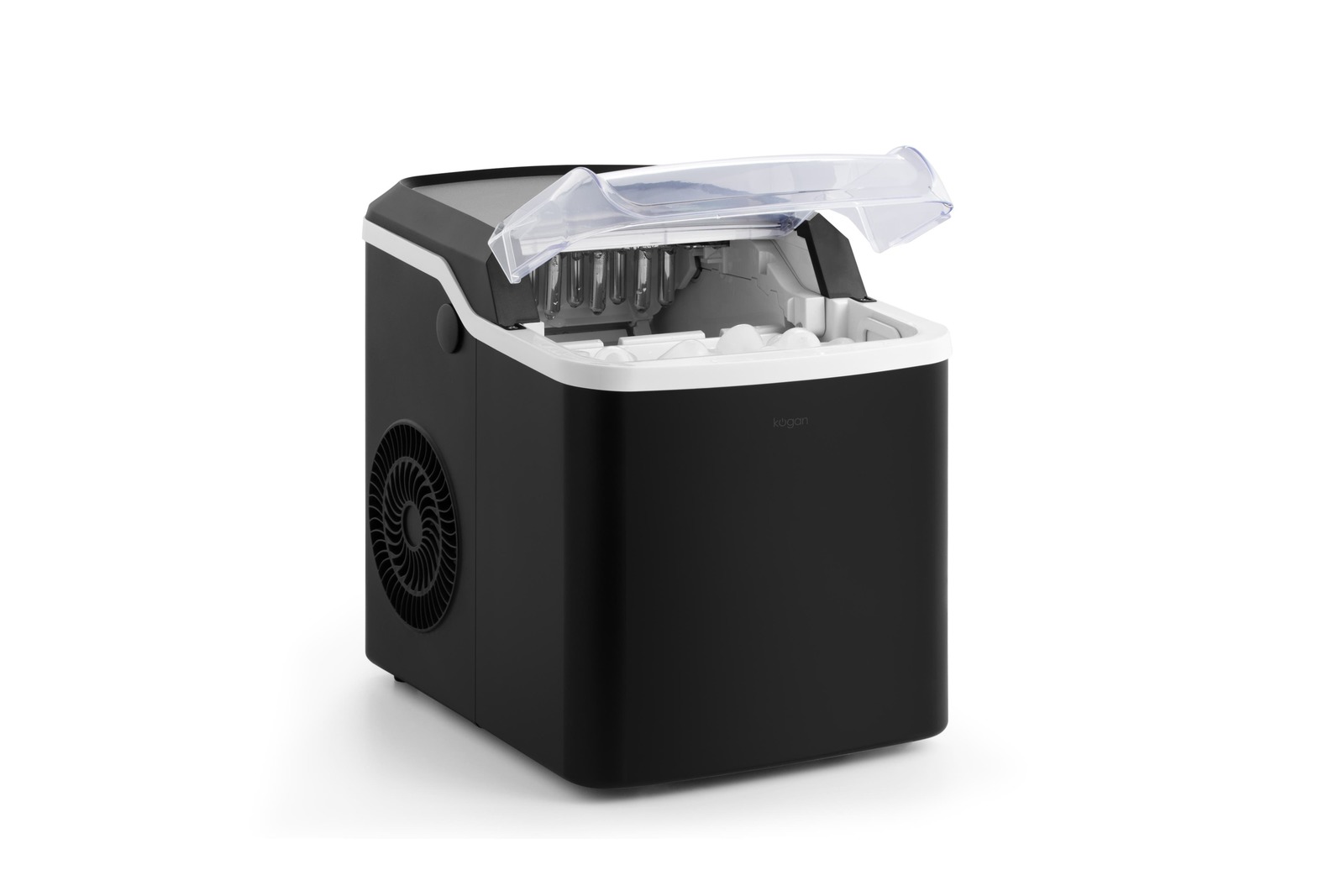 Buy Kogan 12kg Ice Cube Maker with SelfCleaning (Black) at Mighty Ape NZ