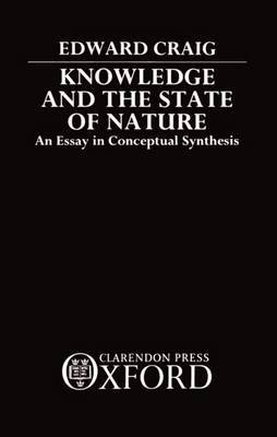 Knowledge and the State of Nature by Edward Craig image