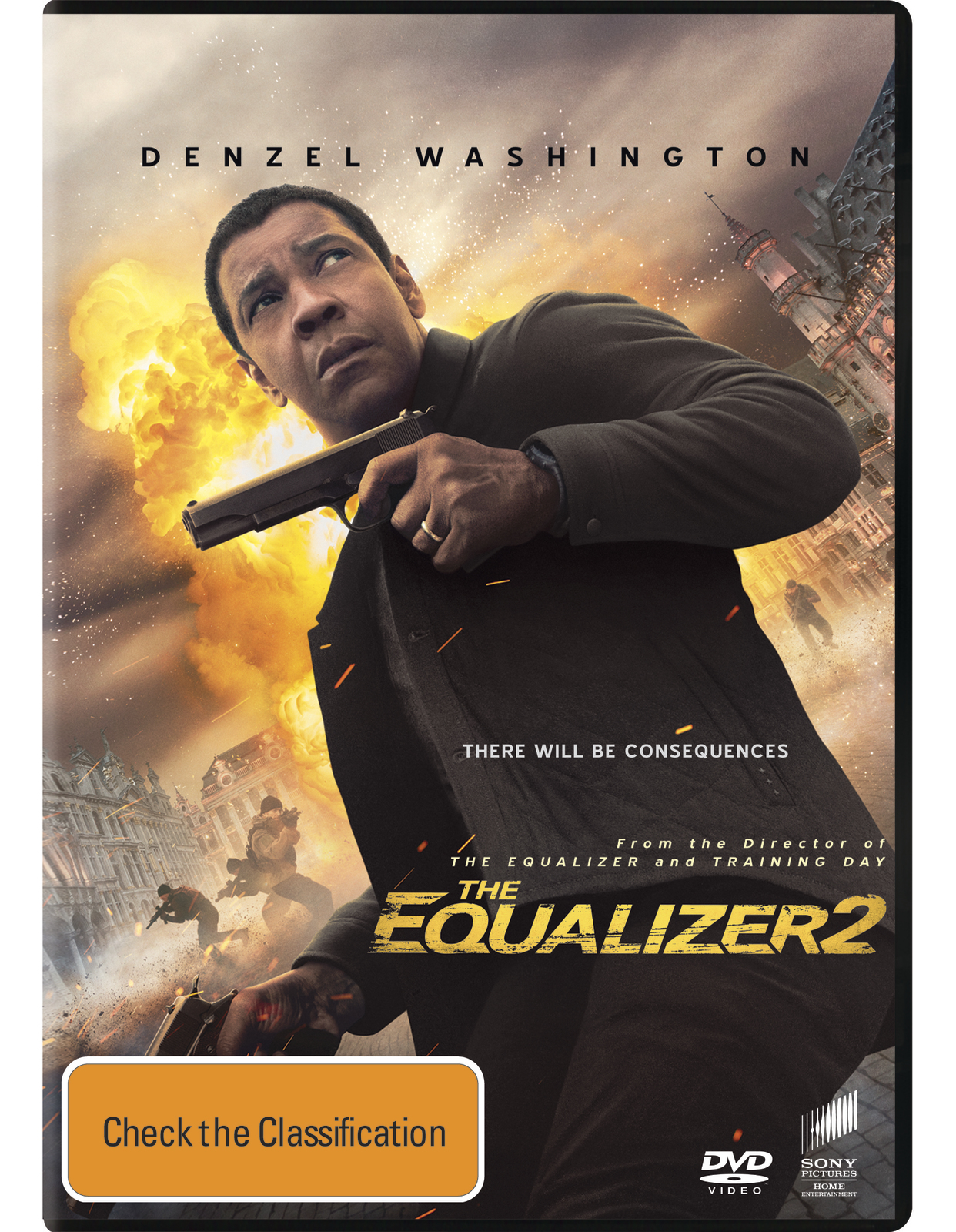 The Equalizer 2 on DVD