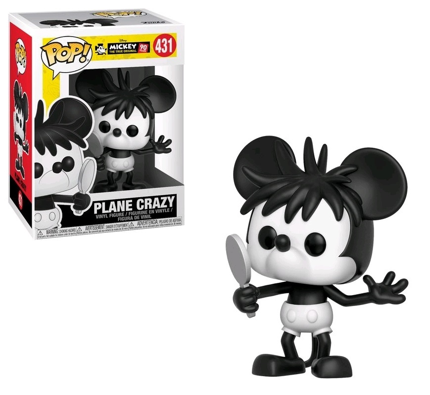 Disney: Plane Crazy Mickey (90th Anniversary) - Pop! Vinyl Figure image