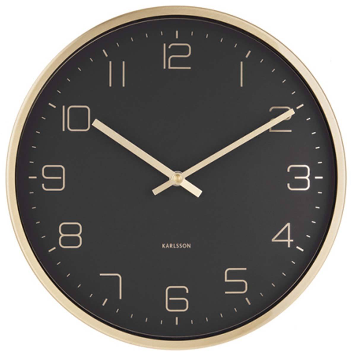 Karlsson Gold Elegance Wall Clock at Mighty Ape NZ