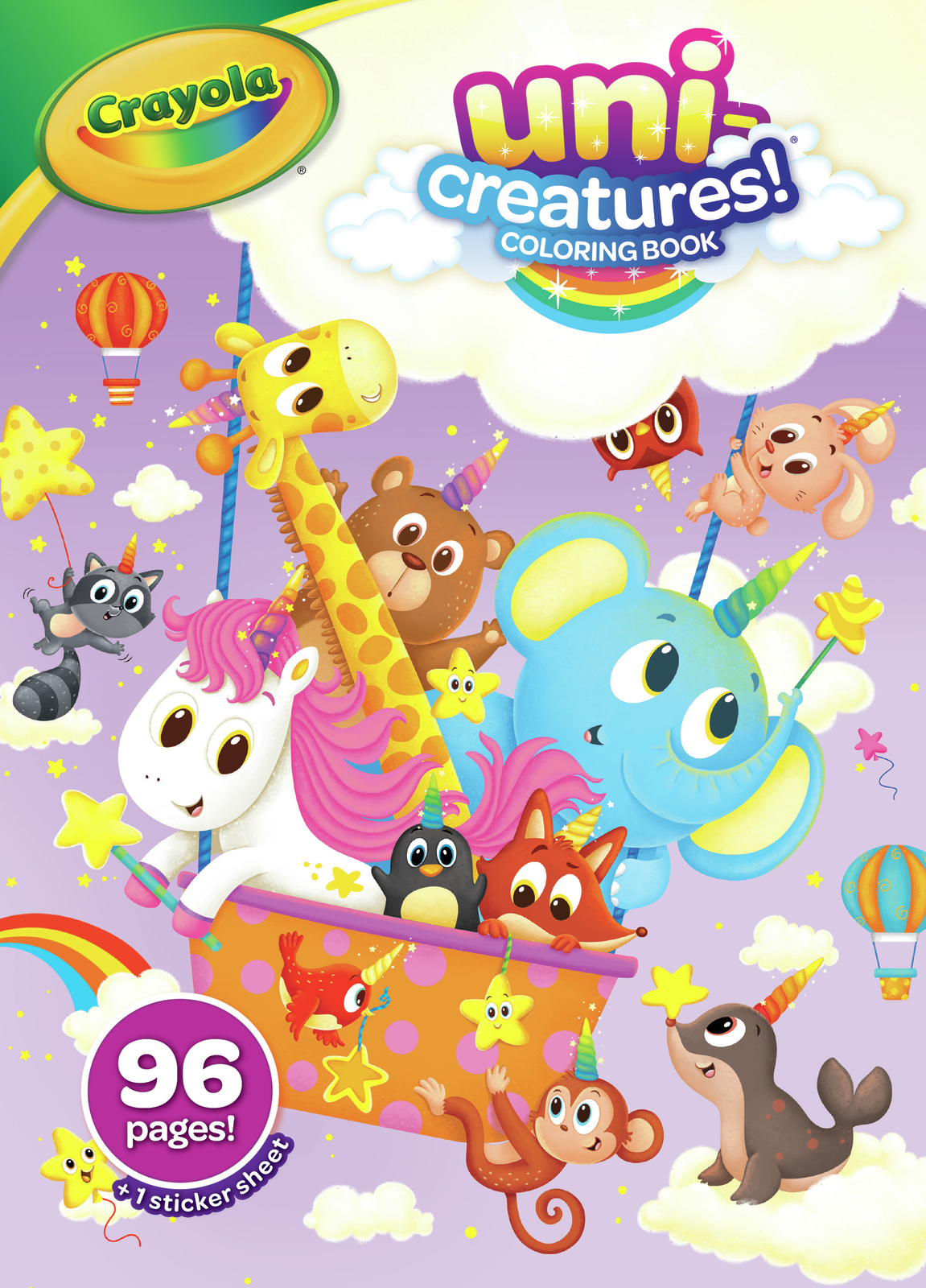 Buy Crayola: Uni-Creatures - Coloring Book With Stickers at Mighty Ape NZ