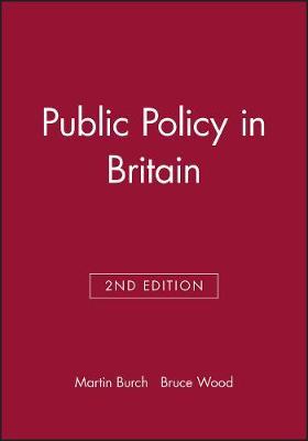 Public Policy in Britain by Martin Burch image