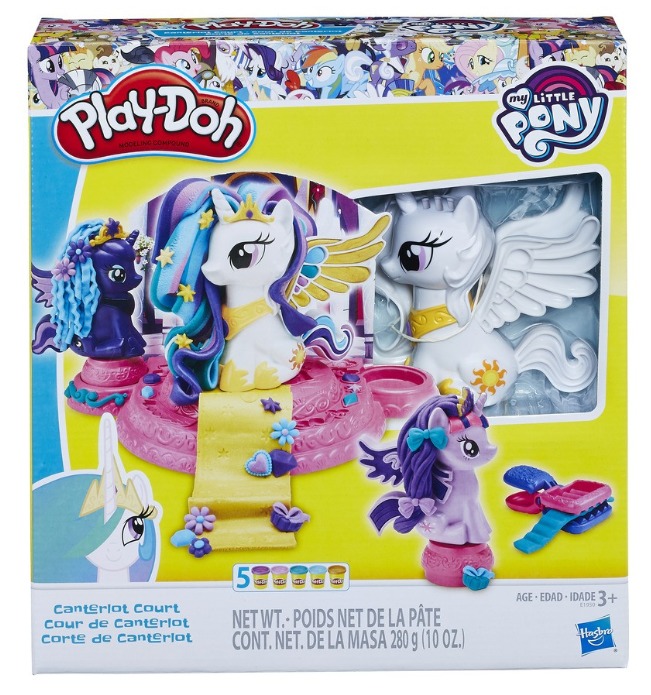 Play-Doh: My Little Pony Canterlot Court Playset image