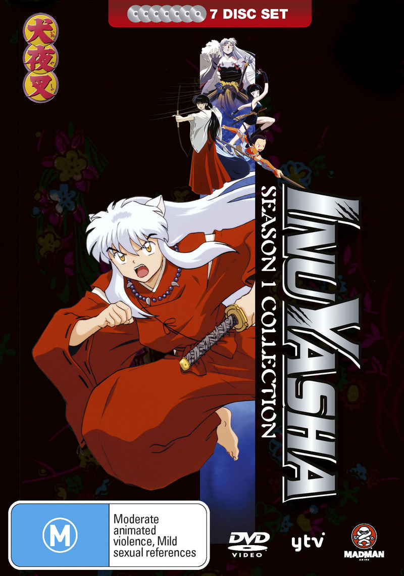 Inuyasha Season 1 Collection (Fatpack) on DVD image