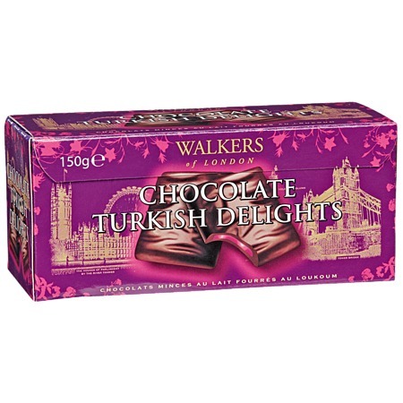 Walkers Chocolate Turkish Delight Thins (150g) image