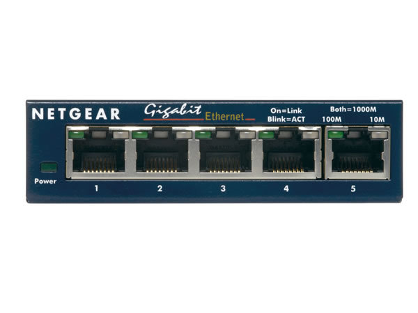 Netgear GS108 ProSafe 8-Port Gigabit Switch image